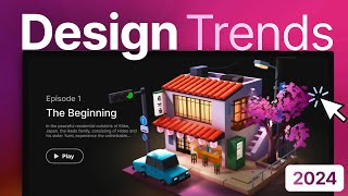 Top 2024 Web Design Trends [upl. by Sudbury]