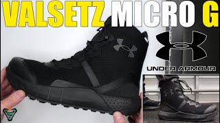 Under Armour Valsetz Micro G 8quot Review Under Armour Tactical Boots Review [upl. by Aiuoqes740]