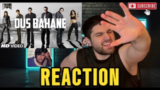 Dus Bahane Karke Le Gaye Dil  REACTION  Dus  Zayed K  Abhishek B [upl. by Elohcan88]