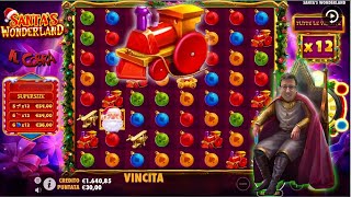 Bel Bonus alla SANTAS WONDERLAND 🎅 Con Paolo  🎰 COBRA SLOT ONLINE [upl. by Celeste]