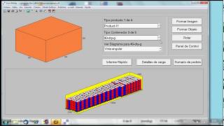 Software optimización de cargas de camiones y contenedores con cargas mixtasTRUCKFILL [upl. by Tempa]