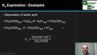 Acid Dissociation Constant Ka and pKa ALevel Chemistry [upl. by Renba]