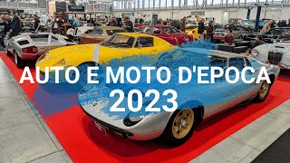 AUTO E MOTO DEPOCA 2023  A BOLOGNA PER UN PRIMO ANNO RICCO DI MERAVIGLIE [upl. by Rayford]