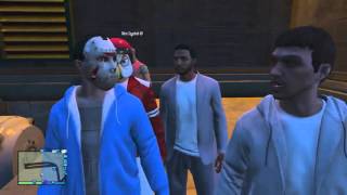 GTA 5 Online Funny Moments Ep 49 Fun Missions Pool Dive amp Car Bouncy Castle [upl. by Harahs]