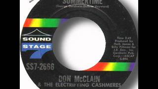 Don McClain amp The Electrifying Cashmeres  Summertimewmv [upl. by Sanbo]