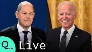 LIVE Biden and German Chancellor Olaf Scholz Hold Joint Press Conference [upl. by Doretta668]