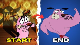 Courage The Cowardly Dog From Beginning To End Recap [upl. by Chaunce]