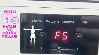 VESTEL BULAŞIK MAKİNESİ F5 HATASI VE ÇÖZÜM YOLLARI [upl. by Divadnhoj897]