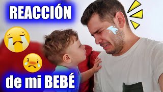 REACCIÓN de MI BEBÉ al verme LLORAR 😭 vlog Happy Ohana [upl. by Raycher]