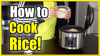 How to Cook Rice with Aroma Rice Cooker Easy Tutorial [upl. by Haym155]