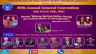 Assemblies of the First Born Church International  General Convention 2022 [upl. by Yalhsa]