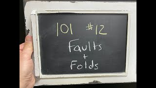 GEOL 101  12  Faults amp Folds [upl. by Allisan986]