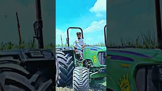 John deere tractor🦅💯shorts videoshortsshortvideoviralshorts johndeerestunt KGXXYZnishudaswal [upl. by Nylesoy]