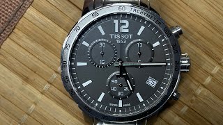 How to Reset Chronograph Hands on TISSOT Watch [upl. by Enaj]