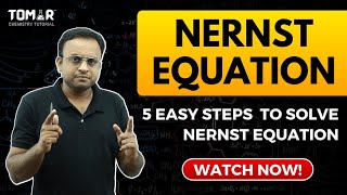 Class 12 Electrochemistry  How to do numericals on Nernst equation  gibbs free energy Kc  Emf [upl. by Wenoa]