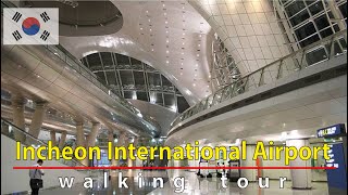 walking tour Incheon International Airport  Seoul South Korea [upl. by Jill]