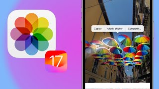 Las INCREIBLES nuevas funciones de Fotos en iOS 17 [upl. by Sitof]