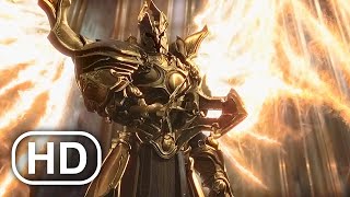 DIABLO 3 Tyrael Destroys Everyone Scene Cinematic 4K [upl. by Dayna149]