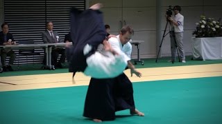 Aikido Demonstration  Christian Tissier  12th IAF Congress 2016 Aikikai [upl. by Analahs]