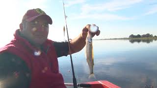 PESCA DE PEJERREY EN EMBALSE RIO TERCERO [upl. by Ona154]