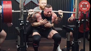 Johns Squat PR Didnt Go As Planned [upl. by Zsamot]