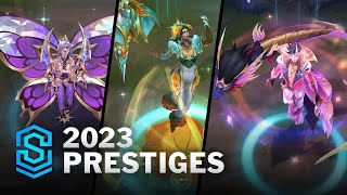 2023 Prestige Skins  League of Legends [upl. by Wager]