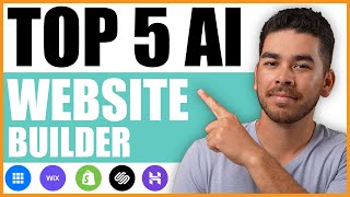 The 5 BEST AI Website Builders Of 2024  Create a Website In Minutes [upl. by Pasadis125]