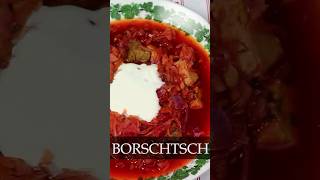 BORSCHTSCH  osteuropäische Suppe mit Rote Bete und Weißkohl shorts [upl. by Acinemod]