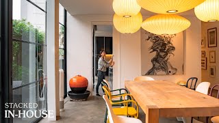 Inside A Modern Eclectic House Filled With Designer Pieces [upl. by Gentry]