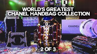 WORLDS GREATEST CHANEL HANDBAG COLLECTION PART 2 OF 3 [upl. by Handbook205]