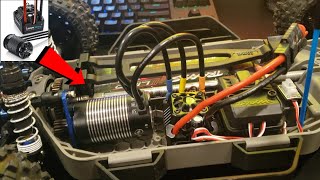 Hobby Wing MAX 10 SCT WP3660SL 4000kv Motor Install And Test Run  Traxxas Slash 4x4 Upgrade [upl. by Chapnick]