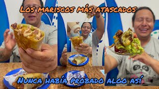 Los MARISCOS MÁS ATASCADOS en Mexicali tienen un BURRO GIGANTE DE ASADA y CAMARÓN [upl. by Woodsum]