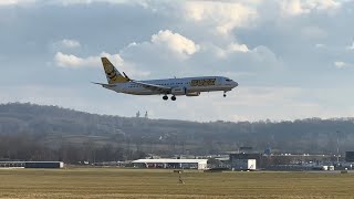 11 minutes of Awesome Plane Spotting at EPKK Krakow Balice Airport 07012023 [upl. by Kaasi]