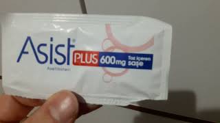 Asist Plus 600mg toz içeren saşe  Asist Plus sachet containing 600 mg powder [upl. by Ailil]