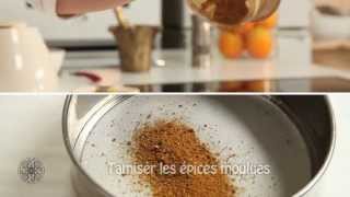 Choumicha  Ras El Hanout Composition dépices  Moroccan Spice Blend VF [upl. by Hpesojnhoj]