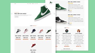 Responsive Ecommerce Website HTML CSS amp JS [upl. by Ahsiei]