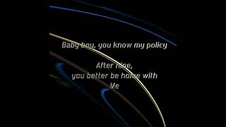 Gal Policy Remix Ft Katrina Black Lyric Video [upl. by Sorcha]