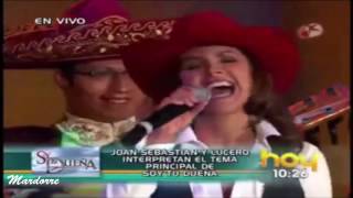 Lucero y Joan Sebastian cantan GOLONDRINAS VIAJERAS la canción de SOY TU DUEÑA [upl. by Gladis]