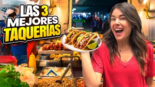 CENTRO HISTORICO 🇲🇽 Las 3 TAQUERÍAS IMPERDIBLES en CDMX 4K [upl. by Annol528]