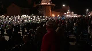 Pella Marching Dutch 2022 – Tulip Time Saturday Night Parade B [upl. by Eelymmij]