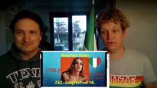 13 Italy Reaction Video Eurovision 2024 [upl. by Eniowtna]