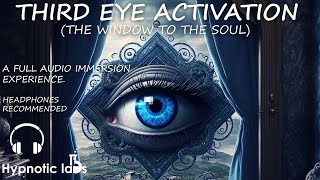 Sleep Hypnosis For Awakening Your Third Eye amp Expanding Your Consciousness The Window To The Soul [upl. by Haral]