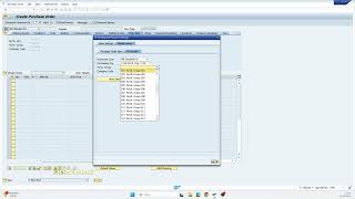 How to set default values in Purchase Order Sap ME21N [upl. by Eenttirb]