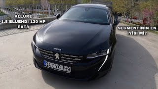 PASSATTAN İYİ Mİ  PEUGEOT 508 15 BLUEHDI 130 HP EAT8  OTOYOL VE PERFORMANS SÜRÜŞÜ  200 KMH [upl. by Lerad]