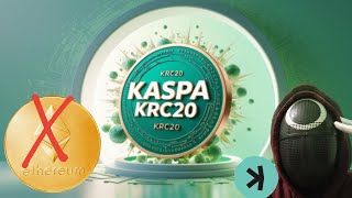 KRC20 Launch Insanely Bullish Kaspa Dominates Ethereum [upl. by Fernand]