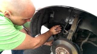 How to change Brake Pads and Rotors on Honda Civic [upl. by Airretnahs]