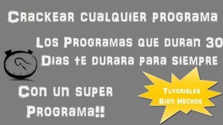 Tutoriales  Como Crackear cualquier programa  2016 [upl. by Dualc]