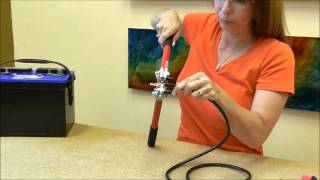 How to Attach Copper Cable Lugs to a Battery Cable [upl. by Howlan508]