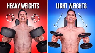 Heavy vs Light Weights for Muscle Growth WHICH WORKS BETTER [upl. by Dunlavy]