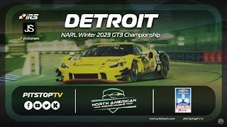 NARL Winter 23 GT3  Detroit [upl. by Esserac]